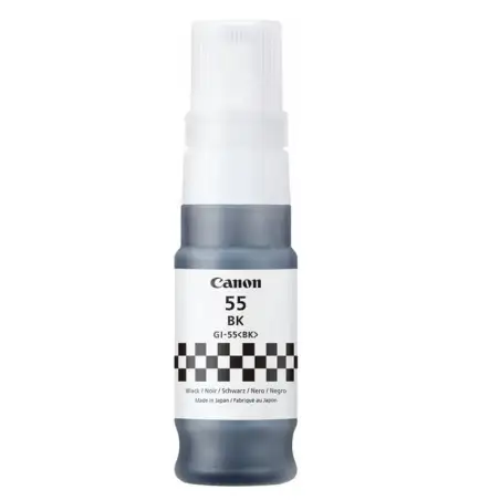 (6292C001) CANON BOTE TINTA NEGRO PIXMA MAXIFY GX 1050/2050 - GI 55BK