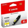 (6446B001) CANON TINTA AMARILLO MG 5450/6350/6400 - IP 7250 - CLI 551XLY