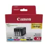 (9254B010) CANON TINTA ECOPACK BK+C/M/Y MAXIFI IB 4050/4150 - MB 5050/5150/5155/5350/5450/5455 (PACK 4 COLORES) - PGI 2500XL