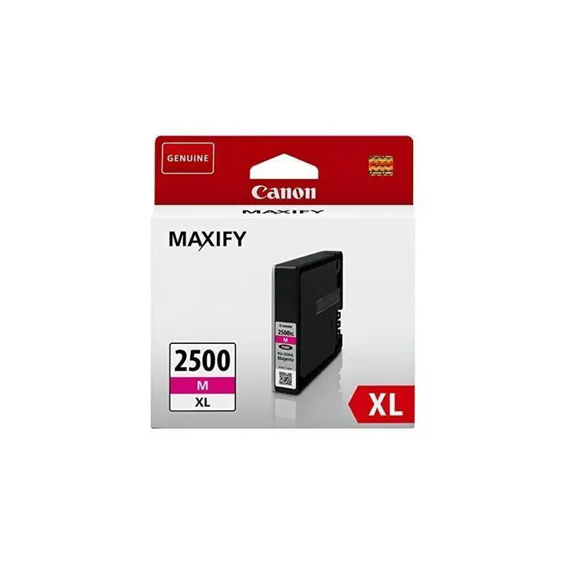 (9266B001AA) CANON TINTA MAGENTA MAXIFI IB 4050/4150 - MB 5050/5150/5155/5350/5450/5455 - PGI 2500XLM