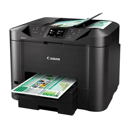 (0971C009) CANON EQUIPO MULTIFUNCIÓN INKJET 4 EN 1 WIFI DUPLEX FAX  MAXIFY MB5450