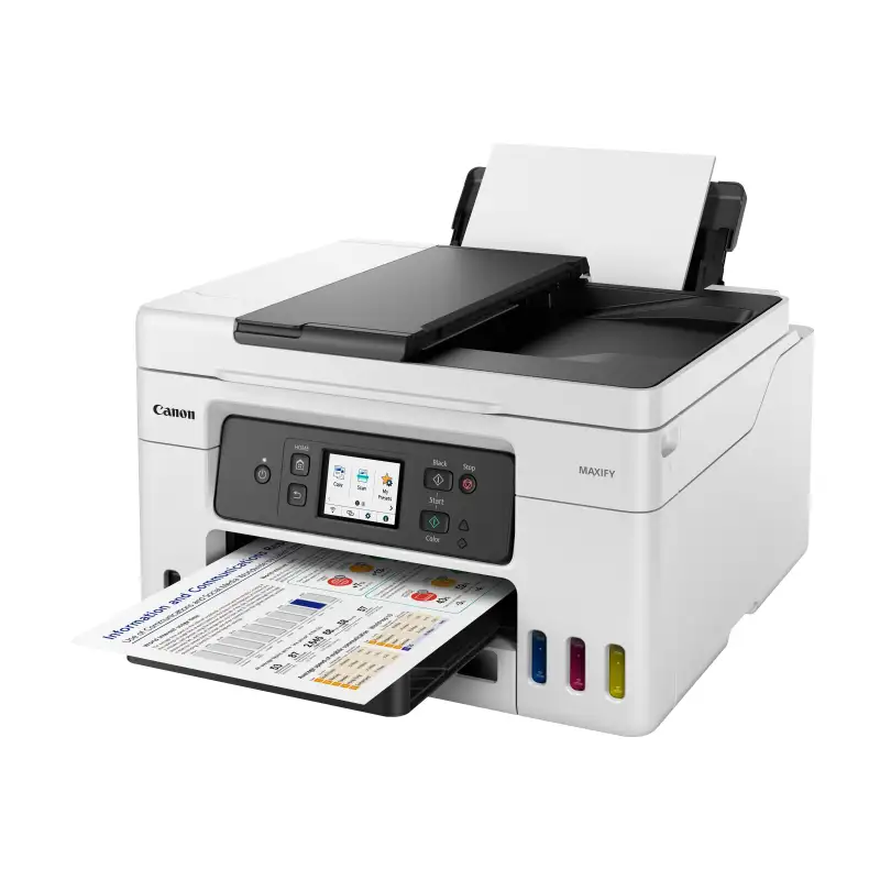 (5779C006) CANON EQUIPO MULTIFUNCIÓN INKJET COLOR 4 EN 1 WIFI  MEGATANK FAX RED WIFI ADF MAXIFY GX4050
