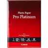 (2768B016) CANON PAPEL FOTOGRÁFICO PRO PLATINUM PT-101 - A4 21X29