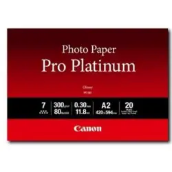 (2768B067) CANON PAPEL FOTOGRAFICO PT-101 PRO PLATINUM - A2 42X59