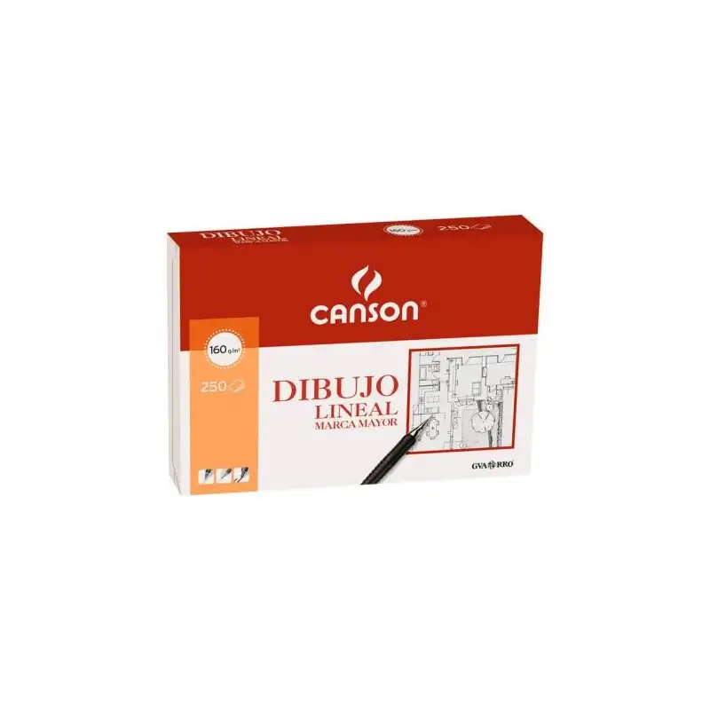 (C200402767) CANSON PACK PAPEL GUARRO BASIK A3 LISO 160GR -250 HOJAS-
