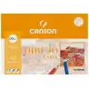 (C200403159) CANSON MINIPACK DIBUJO BASIK 10 HOJAS LISO 130 GR. 29