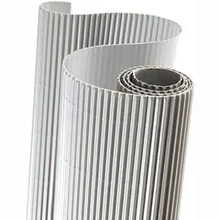 (C200992653) CANSON ROLLO DE CARTÓN ONDULADO 300GR 50X70 CM PLATA -10U-