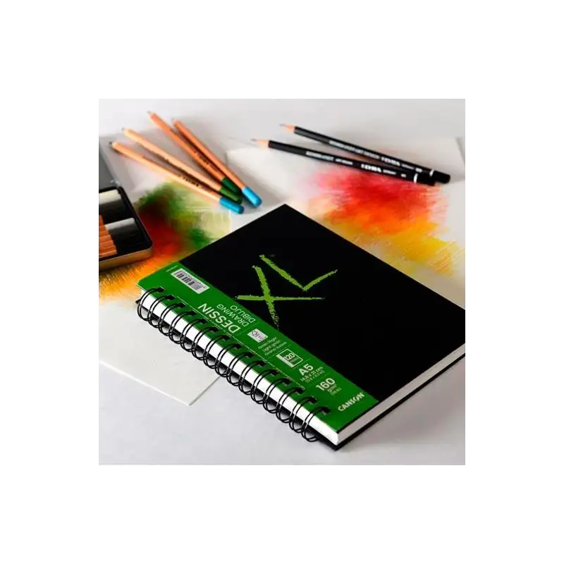 (C31200L017) CANSON BLOC DIBUJO XL DRAWING 60H A5 BLANCO