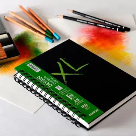 (C31200L017) CANSON BLOC DIBUJO XL DRAWING 60H A5 BLANCO