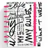 (66017079) CARCHIVO CUADERNO INGENIOX EDIT MY LIFE A5 80H 100GR RAYAS ROSA NEÓN