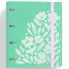(12457447) CARCHIVO CARPETA ANILLAS 4X35MM CARPEBLOCK 360 C/RECAMBIO 100H 90GR 4 SEPARADORES PP RÍGIDO FOAM VERDE