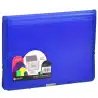 (19270050) CARCHIVO CLASIFICADOR ACORDEÓN DUNE 13 DPTOS FOLIO C/GOMA PP RÍGIDO ACANALADO AZUL