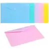 (34061099) CARCHIVO SOBRE FOLIO C/VELCRO PP SOFT 200 MICRAS PACK 10 C/SURTIDOS PASTEL