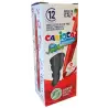 (4013011) CARIOCA ROTULADOR JUMBO PUNTA MAXI GRIS CLARO CAJA 12 UD