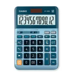 (DF-120EM) CASIO CALCULADORA DE OFICINA SOBREMESA AZUL DF-120EM