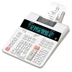 (FR-2650RC) CASIO CALCULADORA CON IMPRESORA FR-2650RC 12 DÍGITOS BLANCO