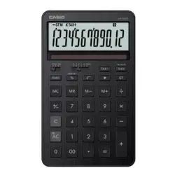 (JW-200DQ-BK) CASIO CALCULADORA DE OFICINA SOBREMESA 12 DÍGITOS NEGRO
