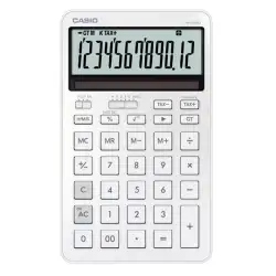 (JW-200DQ-WE) CASIO CALCULADORA DE OFICINA SOBREMESA 12 DÍGITOS BLANCO