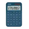 (MS-20YC-NY) CASIO CALCULADORA DE OFICINA SOBREMESA AZUL MARINO 12 DÍGITOS MS-20YC-NY