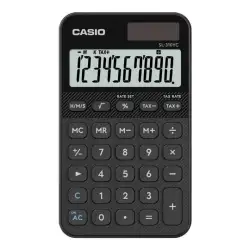 (SL-310YC-BK) CASIO CALCULADORA DE OFICINA SL-310YC-BK 10 DÍGITOS NEGRO