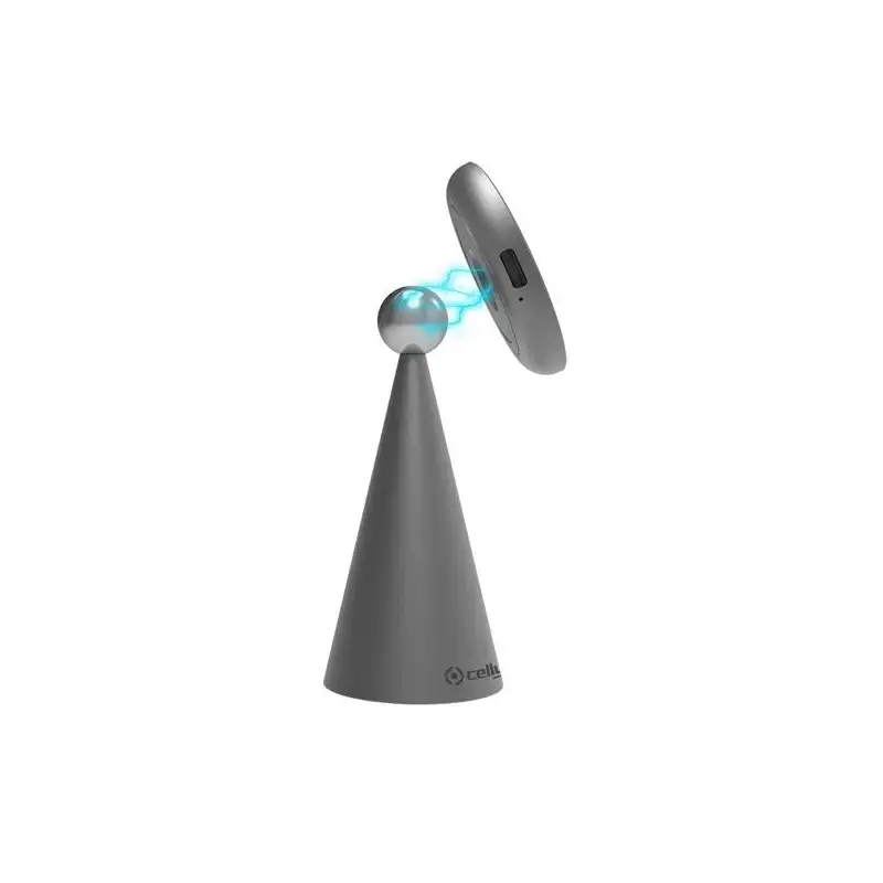(MAGSTANDCHARGE) CELLY SOPORTE CARGADOR INALÁMBRICO COMPATIBLE  MAGSAFE 15W NEGRO