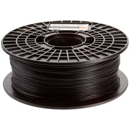 (COL3D-LCD164B) COLIDO FILAMENTO PLA NEGRO PARA MÁQUINA DE 3D 1´75MM 1KG
