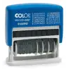 (104961) COLOP SELLO PRINTER S120/WD 4MM FORMULA/FECHA ESPAÑOL AZUL/BICOLOR
