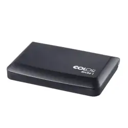 (109635) COLOP TAMPON MICRO 1 ESTUCHE DE PLÁSTICO NEGRO