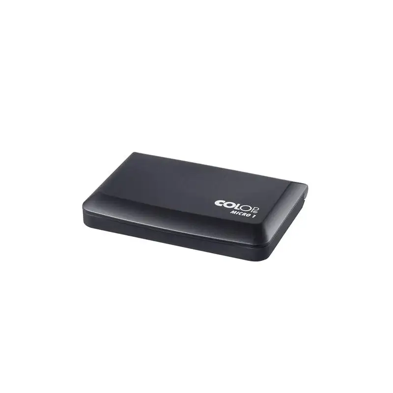 (109635) COLOP TAMPON MICRO 1 ESTUCHE DE PLÁSTICO NEGRO