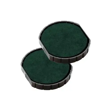 (501382) COLOP ALMOHADILLA E/R50 VERDE BLISTER -2U-