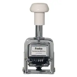 (NUMF.ZS506) FOSKA SELLO NUMERADOR AUTOMATICO 5MM 6 BANDAS