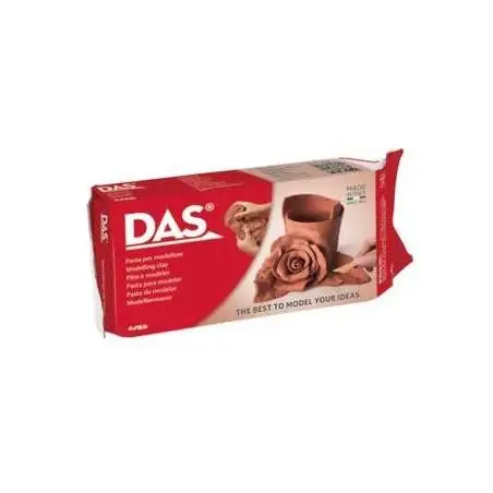(F387100) DAS PASTA PARA MODELAR 500 GR TERRACOTA