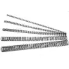 (22062) DHP ESPIRAL METÁLICA 5:1 12MM A4 PASO 64 NEGRO C/100