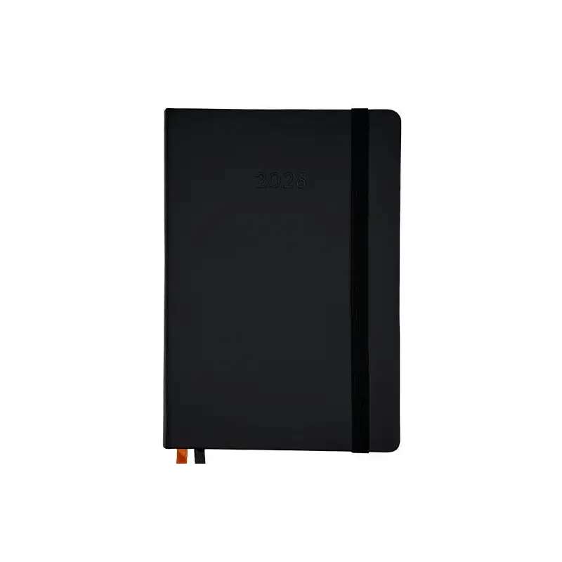 (25002565) DIDEX AGENDA LINE 21DZ DÍA PÁGINA  14.5X21CM NEGRO 2026