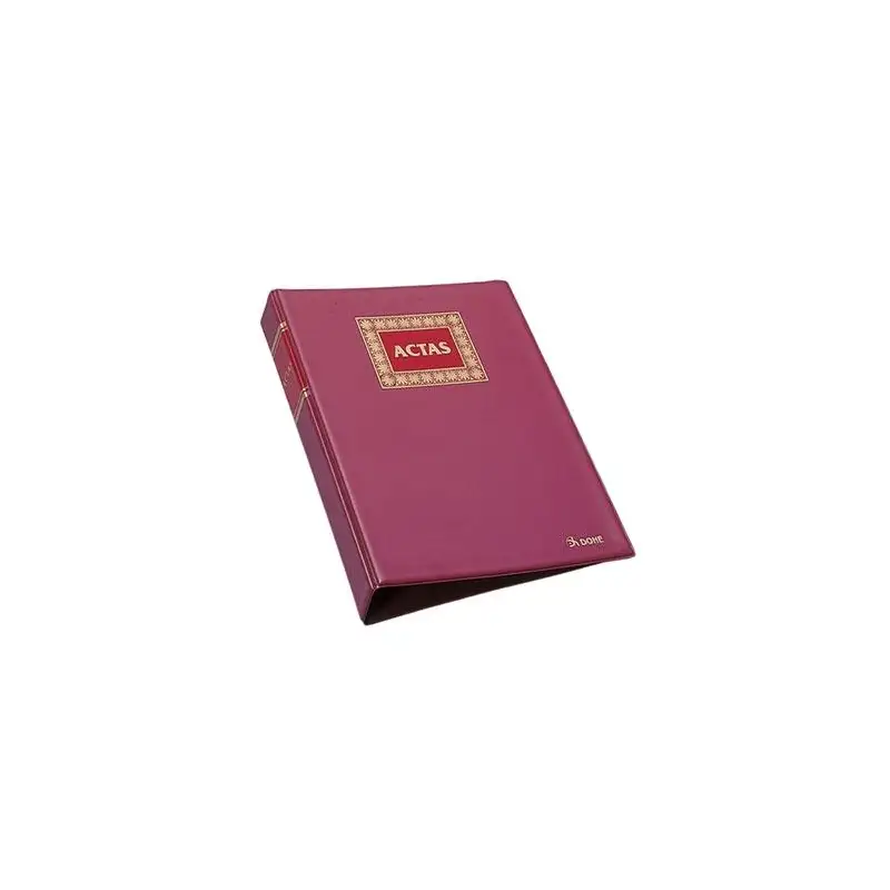 (09922) LIBRO DE ACTAS RECAMBIABLES FOLIO NATURAL 100 HOJAS