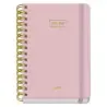 (52159) DOHE AGENDA ESCOLAR PREMIUM A5 ESPIRAL DOBLE SV CARTÓN FORRADO ROSA 2026-2027