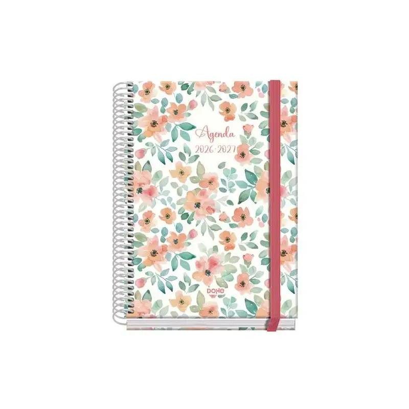 (52199) DOHE AGENDA ESCOLAR PRIME A5 ESPIRAL SV CARTÓN FORRADO MOD. CANDY 2026-2027