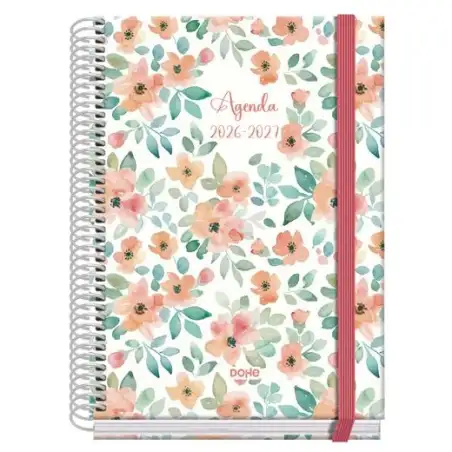 (52205) DOHE AGENDA ESCOLAR PRIME A5 ESPIRAL DP CARTÓN FORRADO MOD. CANDY 2026-2027