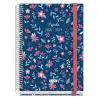 (52206) DOHE AGENDA ESCOLAR PRIME A5 ESPIRAL DP CARTÓN FORRADO MOD. LOVELY 2026-2027