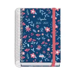 (52212) DOHE AGENDA ESCOLAR PRIME A6 ESPIRAL DP CARTÓN FORRADO MOD. LOVELY 2026-2027