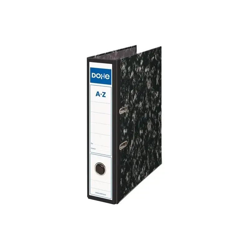 (09120) DOHE ARCHIVADOR PALANCA ARCHINOVO FOLIO LOMO ANCHO RADO CARTÓN FORRADO NEGRO JASPEADO