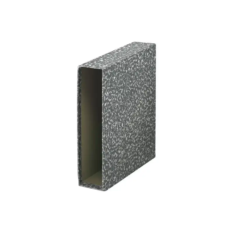 (09131) DOHE FUNDA ARCHIVADOR ARCHIPLÁS FOLIO LOMO ANCHO CARTÓN FORRADO GRIS JASPEADO