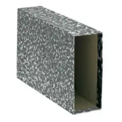 (09144) DOHE FUNDA ARCHIVADOR ARCHINOVO CUARTO APAISADO LOMO ANCHO CARTÓN FORRADO NEGRO JASPEADO