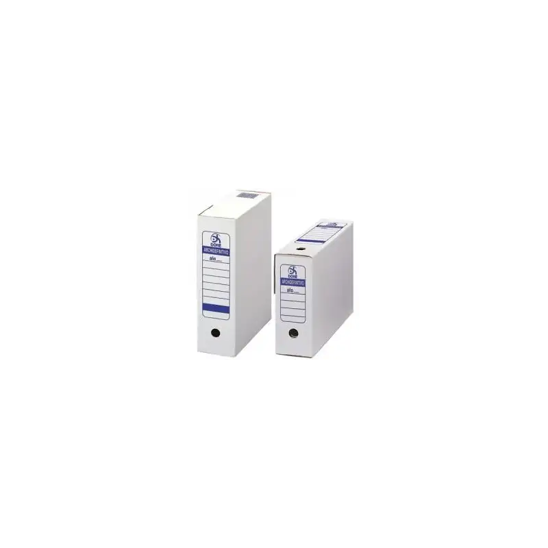 (09152) DOHE CAJA ARCHIVO DEFINITIVO FOLIO PROLONGADO CARTÓN BLANCO PACK 50 UD