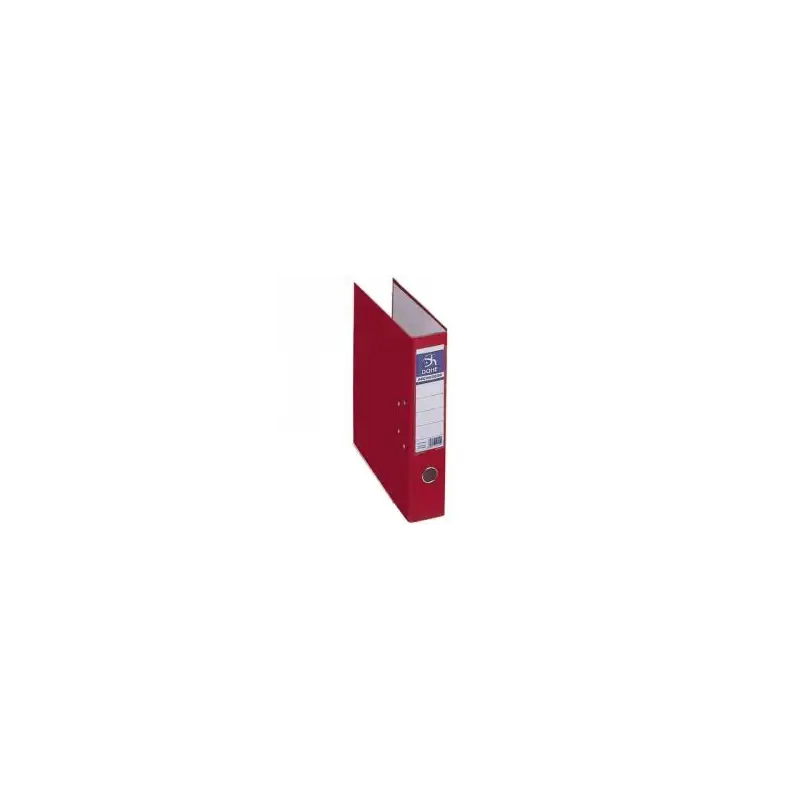 (09402) DOHE ARCHIVADOR PALANCA ARCHICOLOR FOLIO LOMO ANCHO RADO CARTÓN FORRADO PP ROJO