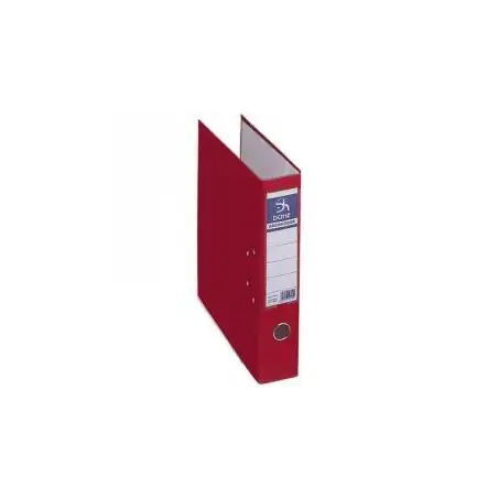 (09402) DOHE ARCHIVADOR PALANCA ARCHICOLOR FOLIO LOMO ANCHO RADO CARTÓN FORRADO PP ROJO