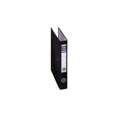 (09420) DOHE ARCHIVADOR PALANCA ARCHICOLOR A4 LOMO ESTRECHO RADO CARTÓN FORRADO PP NEGRO