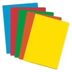 (10236) DOHE SUBCARPETA CARTULINA SURTIDO COLORES INTENSO A4 FASTENER 180GR -50U-