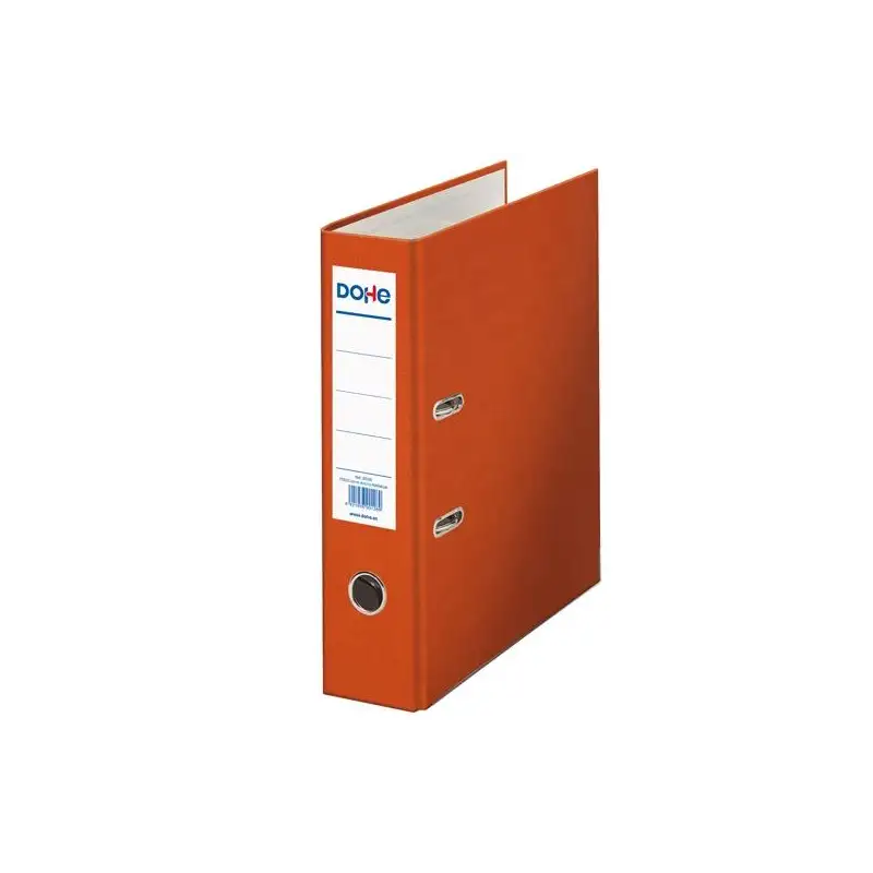 (90126) DOHE ARCHIVADOR PALANCA ARCHICOLOR FOLIO LOMO ANCHO RADO CARTÓN FORRADO PP NARANJA