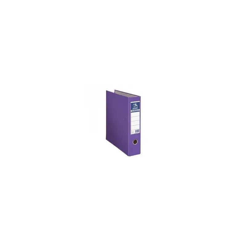 (90213) DOHE ARCHIVADOR PALANCA FOLIO LOMO ANCHO RADO CARTÓN FORRADO PP MORADO